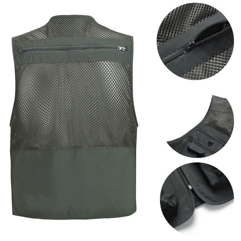 Colete Modular Tático Militar Multiuso com 16 Bolsos Maverick