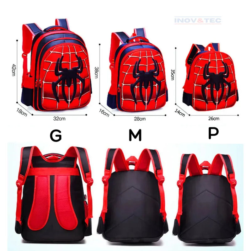 Mochila Infantil Homem-Aranha - De Volta às Aulas