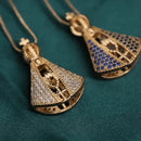 Colar Dupla Face Banhado a Ouro 18k Nossa Senhora [COMPRE 1 LEVE 2 +Brinde]