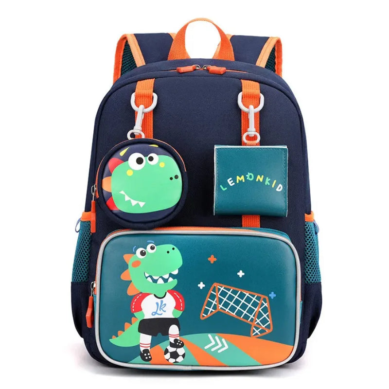 Mochila Infantil Kids Adventure - Junte-se ao Dino e Seus Amigos