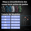 Joelheira de Compressão Ortex Pro - Com Estabilizador de Rótula em Gel e Haste Metálica de Sustentação lateral [Promoção de Lançamento 50% OFF SÓ ATÉ HOJE]