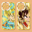 Capinha de Celular para Iphone Dragon Ball Z Modo Sayajin