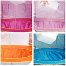 Barraca de Praia Infantil com Piscina e Proteção UV DIVERSÃO TOTAL