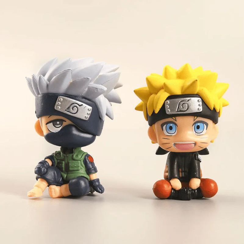 Miniaturas Bandai Cartoon Naruto Shipuden - [Pague 2 e Leve 4] Decoração Criativa e Exclusiva, Últimas Unidades Em Super Promoção