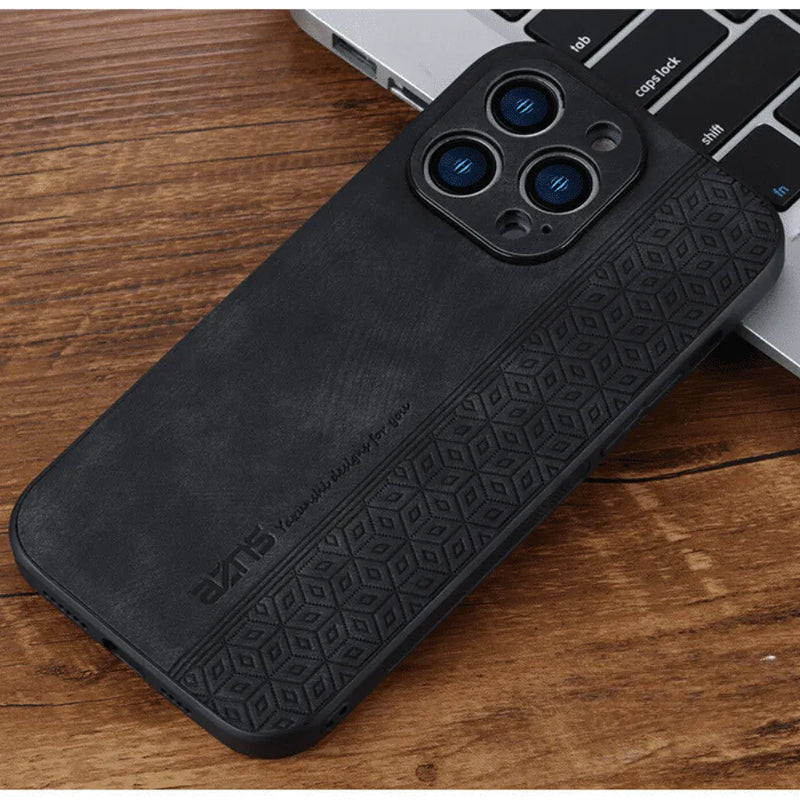 Capinha de Celular para Iphone em Couro 3D AZNS