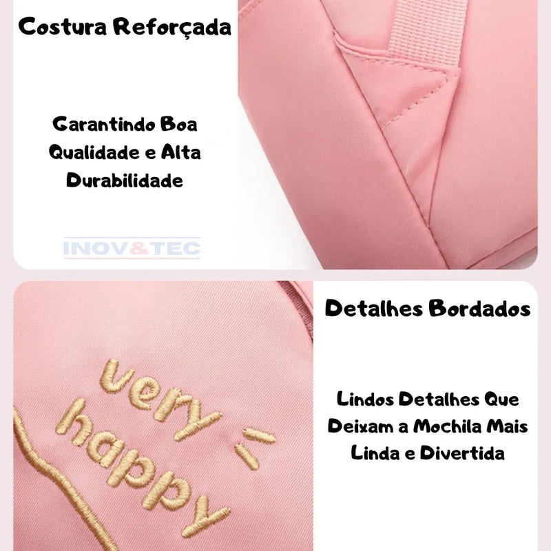 Mochila Infantil Teddy Urso - A Pelúcia Mais Amada