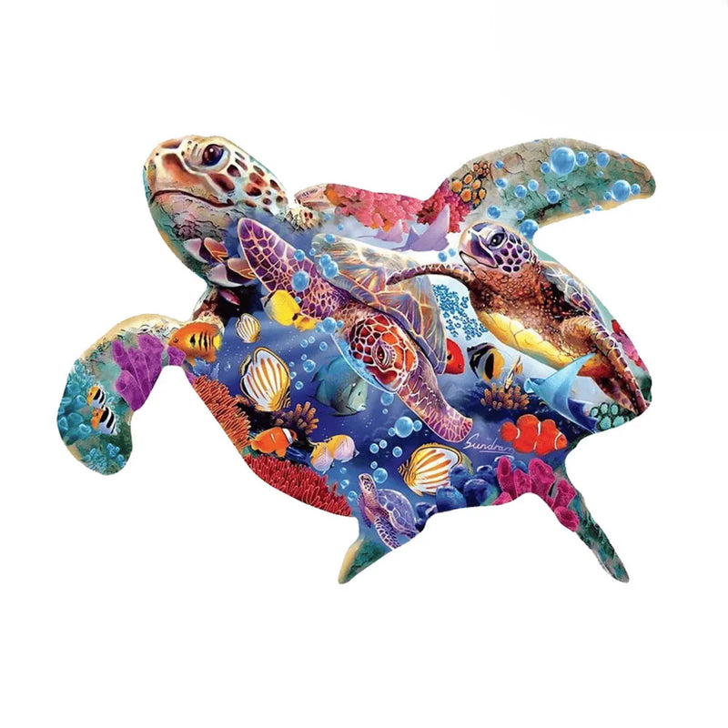 Quebra-Cabeça de Madeira Inova WOOD PUZZLE - Aventura da Arte | Diversão com Diversos Benefício