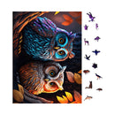 Quebra-Cabeça de Madeira Inova WOOD PUZZLE - Variedade Encantada | Diversão com Diversos Benefícios