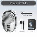 Barbeador Elétrico Portátil com Display de Bateria Digital sem Fio ULTRA SHAVER