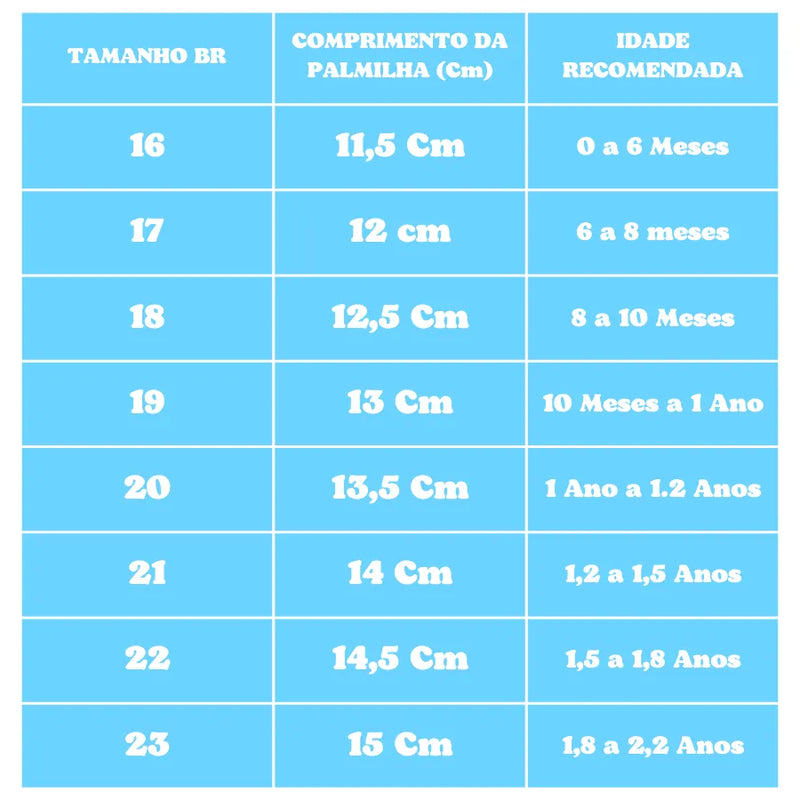 Sapatinho Respirável e Antiderrapante Tênis Sonhos de Bebê