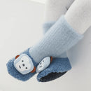 Sapatinho Meia De Inverno "Pezinho  Pelúcia"- Super Confortável, Quentinho e Antiderrapante