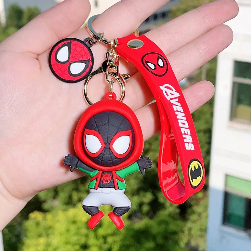 Chaveiro Super Heroes em Silicone Marvel DC Quality