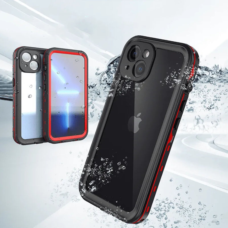 Capinha de Celular para IPhone 100% à Prova D'água e proteção Anti-Impacto com Bracelete Flutuante