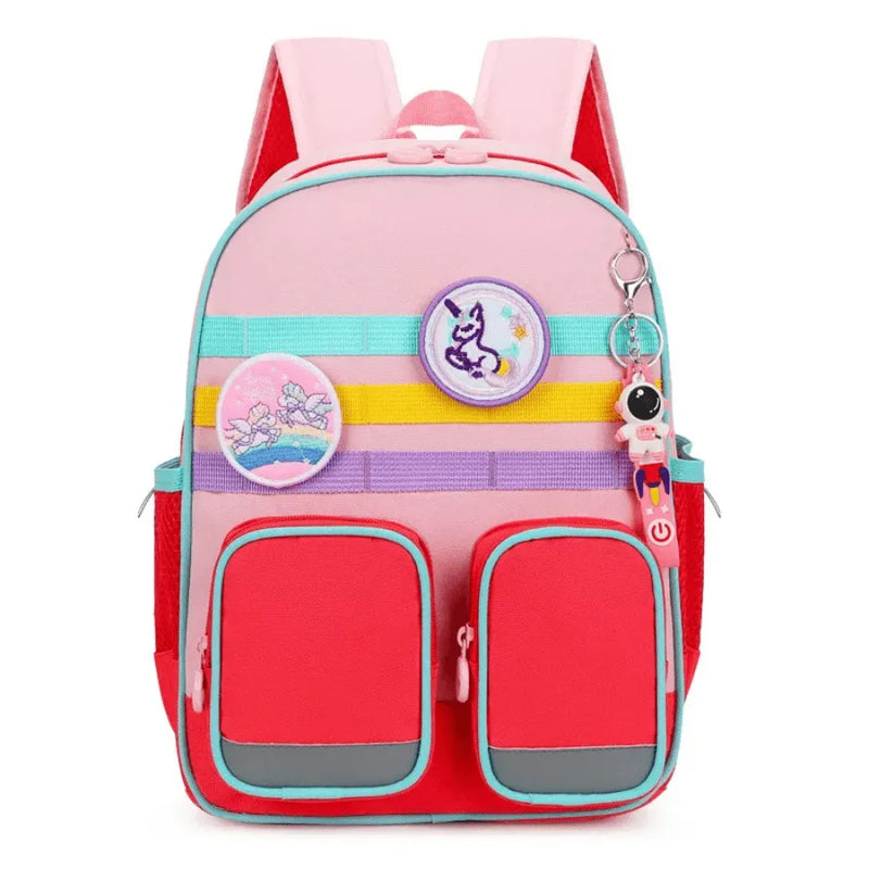 Mochila Infantil Com Bolso Frontal Duplo - Tudo o Que Precisar Cabe em uma Mochila Leve