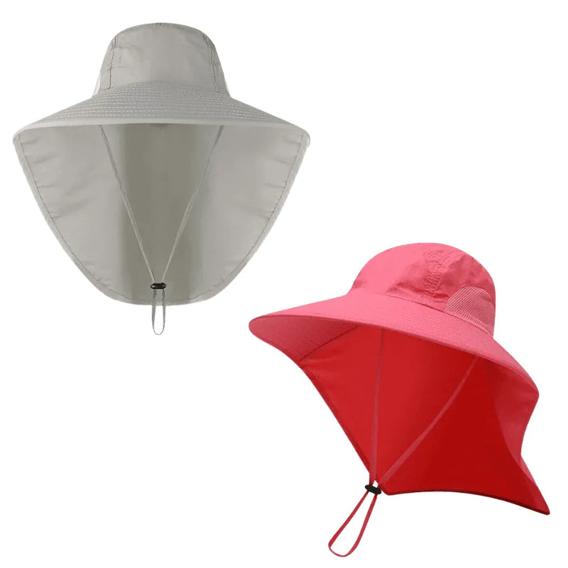Chapéu Com Proteção Solar UVA/UVB [Pague 1 Leve 2]