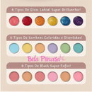 Maleta de Maquiagem para Meninas com 33 Peças Incríveis BELA PRINCESA