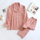 Pijama Feminino Pure Cotton - Conjunto Com Calça e Camisa Longa 100% em Algodão | Macio, Leve e Super Confortável