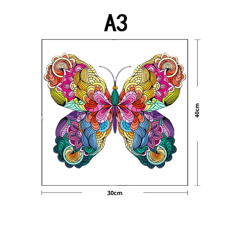 Quebra-Cabeça de Madeira Inova WOOD PUZZLE - Aventura da Arte | Diversão com Diversos Benefício