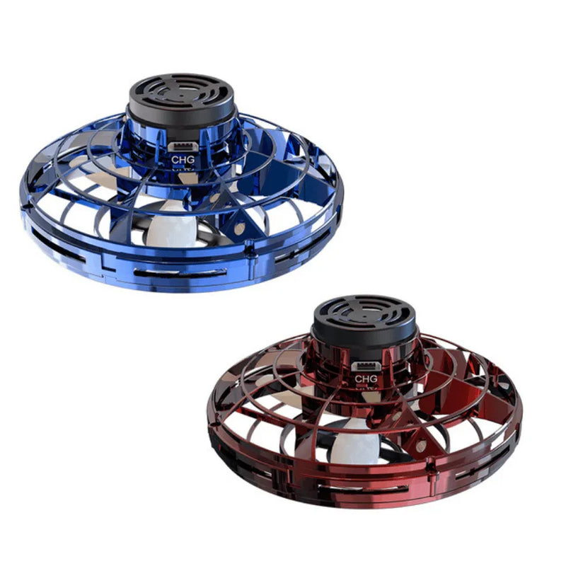 Disco Voador Spinner com LED Boomerang Flying