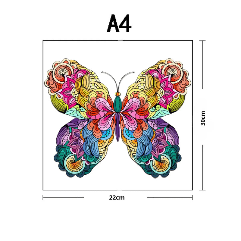 Quebra-Cabeça de Madeira Inova WOOD PUZZLE - Aventura da Arte | Diversão com Diversos Benefício