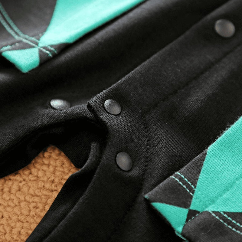 Roupinha de Bebê Anime Demon Slayer Cosplay