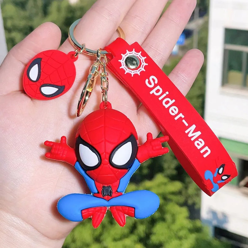 Chaveiro Super Heroes em Silicone Marvel DC Quality