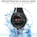 Relógio Masculino CHEETAH DIGITAL - Design Esportivo, Cronógrafo, Mostrador Digital Luminoso, Calendário e à Prova D'água