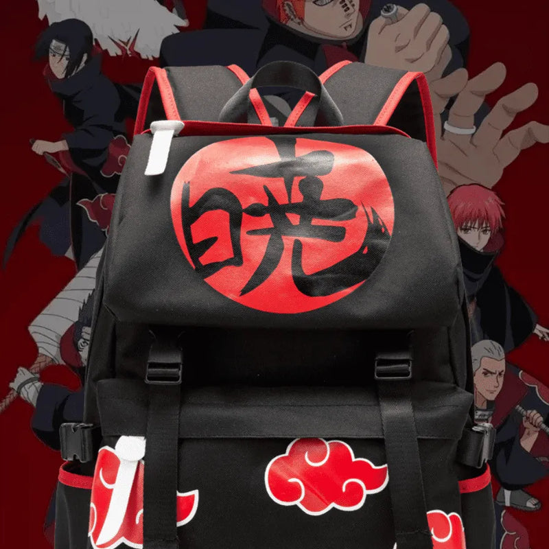 Mochila Naruto Shipudden Grande com Espaço para o Notebook
