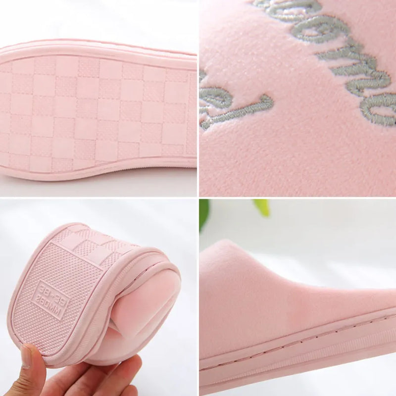 Pantufa Quentinha de Gatinho com Sola Antiderrapante para o Inverno e Dias Frios Welcome Home