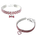 Colar Pet Chique - Coleira Cravejada De Cristais De Zircônia | Seu Pet Ainda Mais Estiloso!