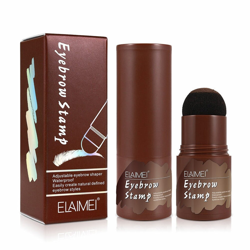 Kit Carimbo, Moldes e Escovinhas para Sobrancelha Eyebrow Shape