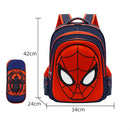Kit Escolar Infantil Mochila com Estojo Premium Homem Aranha