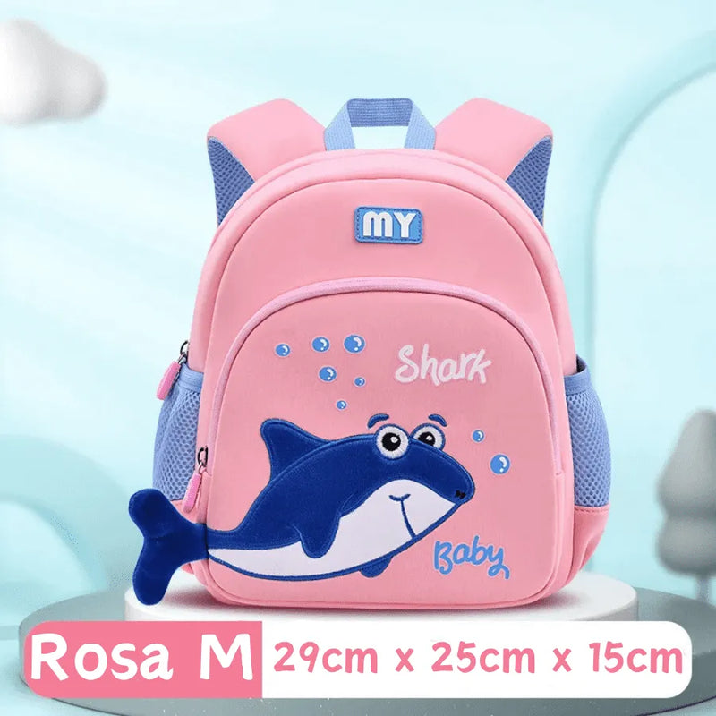 Mochila Infantil Bebê Tubarão - Mergulhe Nos Estudos