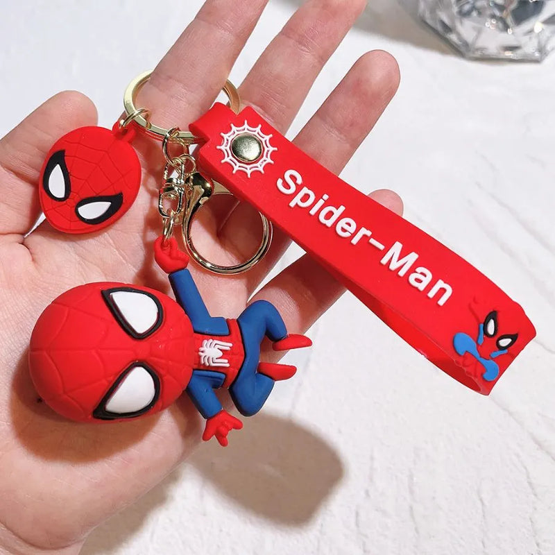 Chaveiro Super Heroes em Silicone Marvel DC Quality