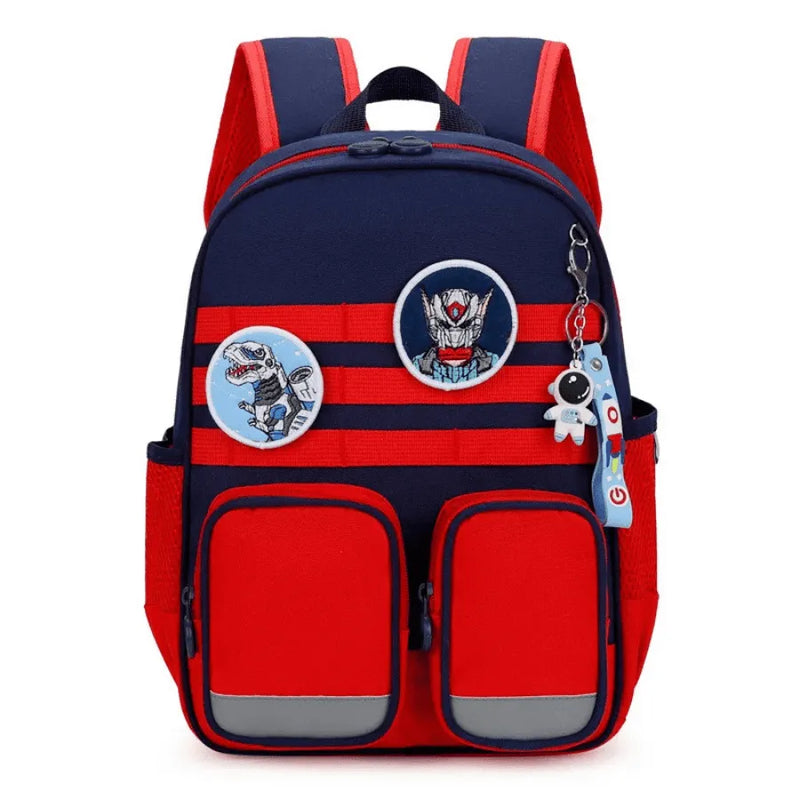 Mochila Infantil Com Bolso Frontal Duplo - Tudo o Que Precisar Cabe em uma Mochila Leve