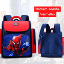 Mochila Escolar Infantil Premium com Almodas Respiráveis Super heróis Capitão América e Homem Aranha