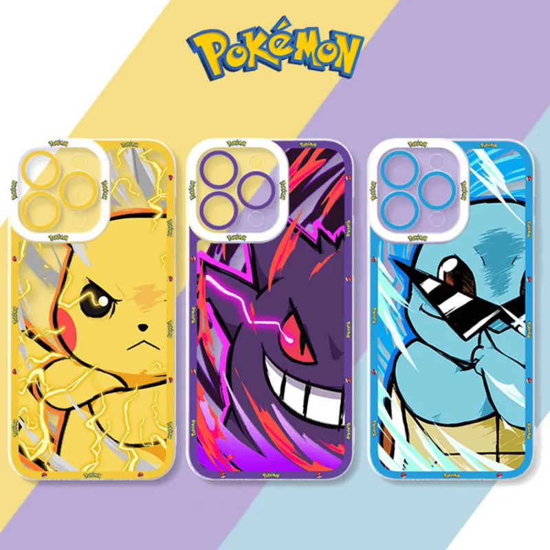 Capinha IPhone Pokemon Style - Case De Silicone De Alta Proteção e Resistência