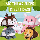 Mochila Infantil Bichinhos 3D - Estilo e Diversão na Volta às Aulas