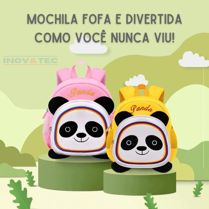 Mochila Infantil Meu Pet Panda - Carregue Seu Melhor Amigo Para Onde For