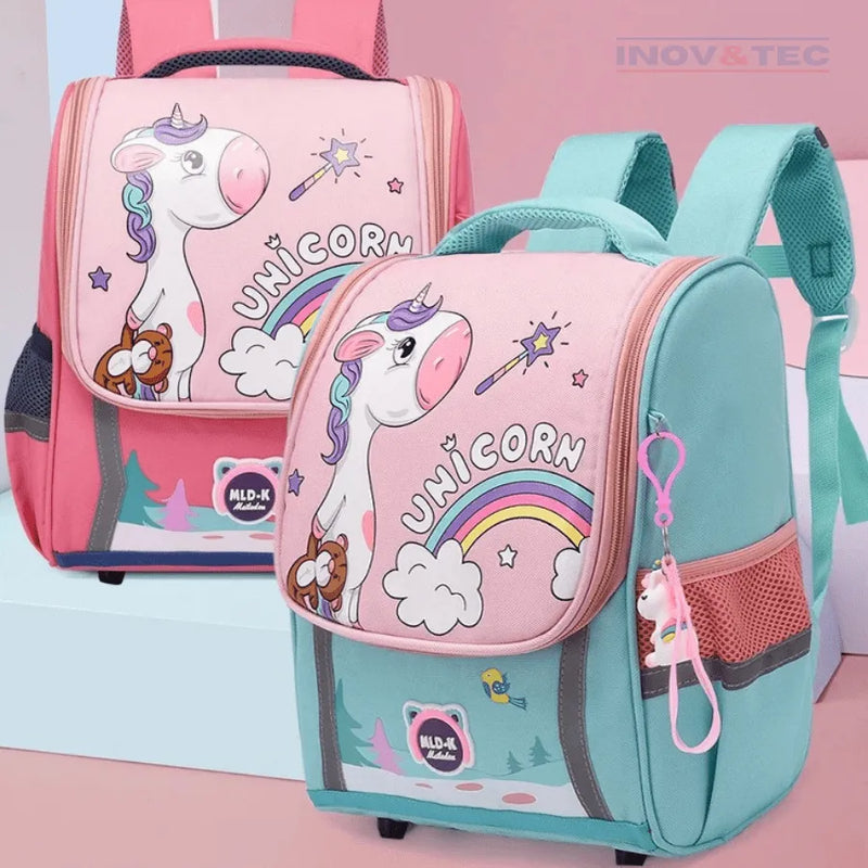 Mochila Infantil Desenhos Criativos - Alegre a Volta às Aulas Com Criatividade