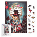 Quebra-Cabeça de Madeira Inova WOOD PUZZLE - Alice e o Tempo | Diversão com Diversos Benefícios