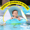 Boia Infantil Mar e Piscina Com Proteção Solar SUMMER TIME - Diversão com Segurança Garantida