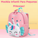 Mochila Infantil Princesa Unicórnio - Para Brilhar no Reino Escolar