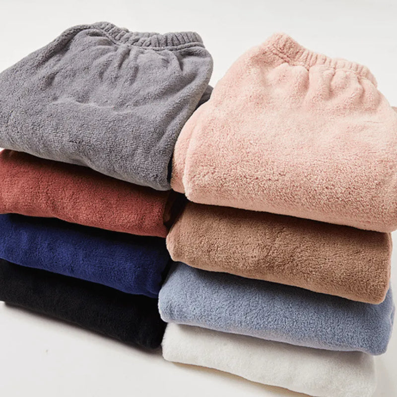 Calça De Pijama Feminina Peluciada Fleece Comfort | Quentinha, Macia e Super Confortável