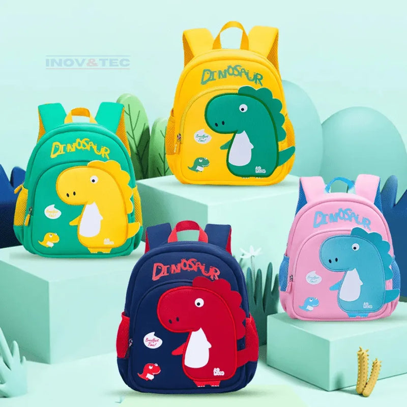 Mochila Infantil Papai Dino - Leveza e Criatividade Para Seu Filho
