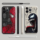 Capinha Iphone Homem-Aranha e Venom Filme - Case de Alta Proteção e Resistência