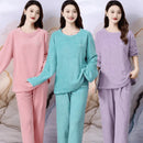 Pijama Feminino Warm Haven - Conjunto Com Calça e Camisa Longa Peluciado ou Calça Lisa | Tecido Macio, Confortável e Quentinho