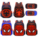 Kit Escolar Infantil Mochila com Estojo Premium Homem Aranha