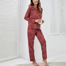 Pijama Feminino I Love You - Conjunto Com Calça e Camisa Longa em Tecido LooseFit | Macio, Confortável e Quentinho