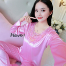 Pijama Feminino Satin Luxurious - Conjunto Com Calça e Camisa Longa em Seda Cetim Pura | Toque de Seda, Macio e Super Confortável